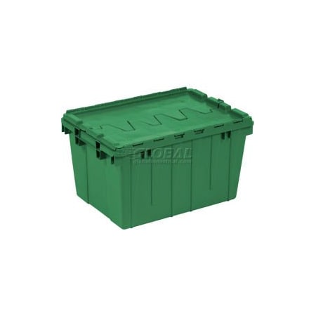 Akro-Mils Buckhorn Attached Lid Container 39160- 27x16-7-1/2, PK4 AR2717120204000